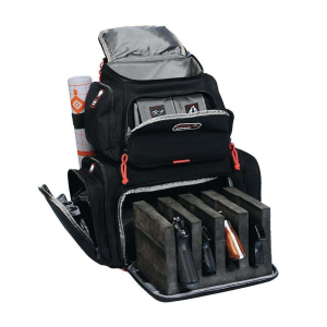 G*Outdoors 1711BP Handgunner Backpack Backpack Backpack Nylon 16 x 10 x 19 Black