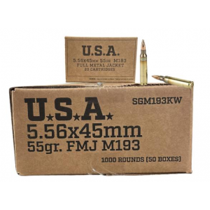 Bulk Winchester USA M193 FMJ Ammo