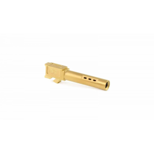 Zaffiri Precision Glock 19 Gen 5 Ported Pistol Barrel TIN (Gold)