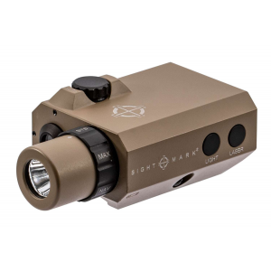 Sightmark LoPro Mini Combo Flashlight and Green Laser Sight - Dark Earth
