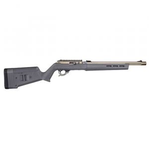 Magpul MAG760-GRY Hunter X-22 Stock Fixed w/Adjustable Comb Stealth Gray Synthetic for Ruger 10/22 Takedown