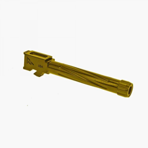 Rival Arms RA20G104E Threaded V1 fits Glock 17 Gen5 Gold PVD 416R Stainless Steel