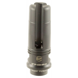 SureFire Suppressor Adapter Flash Hider 5.56x45mm NATO 1/2-28 tpi Steel Black Nitride