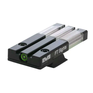Meprolight 63121 FT Bullseye Rear Sight S&W M&P Shield Fiber Optic Green Black