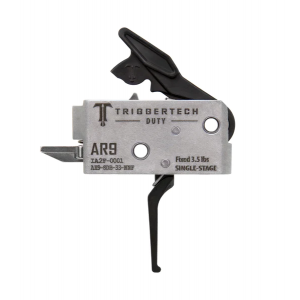 TriggerTech AR-9 Duty, Single-Stage, Straight Flat, Trigger