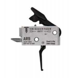 TriggerTech AR-9 Duty, Two-Stage, Straight Flat, Trigger