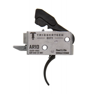 TriggerTech AR-10 Duty, Single-Stage, Traditional Curved, Trigger