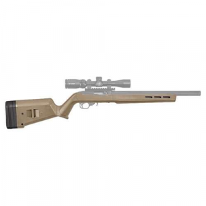 Magpul MAG548-FDE Hunter X-22 Stock Fixed w/Adjustable Comb Flat Dark Earth Synthetic for Ruger 10/22