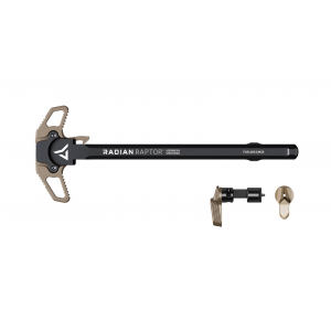RADIAN WEAPONS R0299 Raptor  Charging Handle with Talon Safety AR-15, M16 FDE Aluminum