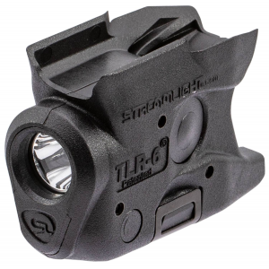 Streamlight 69283 TLR-6 Weapon Light Handgun S&W M&P Shield White LED 100 Lumens Black Polymer