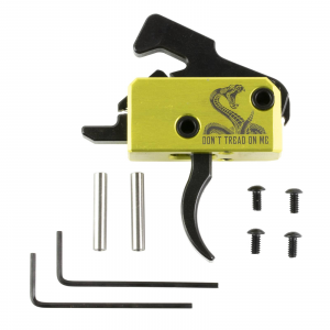 Rise Armament Super Sporting Trigger Don't Tread On Me Curved 3.5-lb Anti Walk Pins Trigger