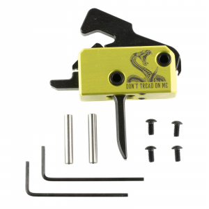 Rise Armament Super Sporting Trigger Don't Tread On Me Flat 3.5-lb Anti Walk Pins Trigger