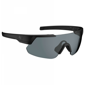 Magpul MAG104410011140 Defiant Eyewear Gray Red Lens Black Frame