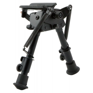 Harris BR S Bipod with Swivels Aluminum/Steel Black Anodized 6-9