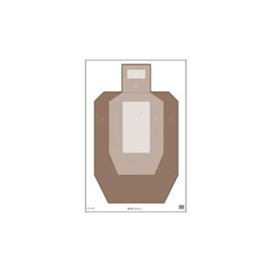 ACTION TGT IPSC/USPSA BRN 100PK