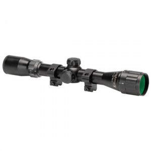 Konus 7267 KonusPro with Ring Mounts 3-9x 32mm AO Obj 32.4-12.4 ft @ 100 yds FOV 1 Tube Black Matte Finish 30/30