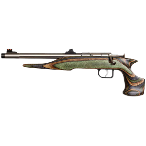 CHIPMUNK 00005 Gen2 22 Lr 1rd 16.10 Blued Tapered Single Shot Barrel, Fixed Camo Laminate Stock