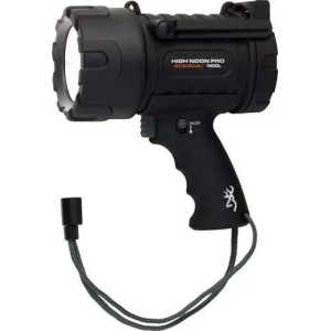 Browning High Noon L.E.D.100-1400 Lumens Rechargeable Spotlight with Power Bank
