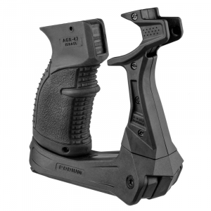 FAB Defense FX-AKPODB AK-Podium Bipod Matte Black None Polymer