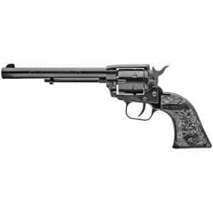 HERITAGE Mfg Rough Rider .22lr 6.5 6 Round Black Pearl Grips Fixed Sights Revolver