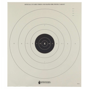 ACTION TGT BULLSEYE PAPER 100PK