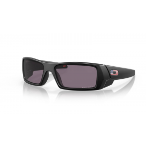 Oakley SI Gascan USA Flag Collection Matte Black Frame Prizm Lenses Sunglasses