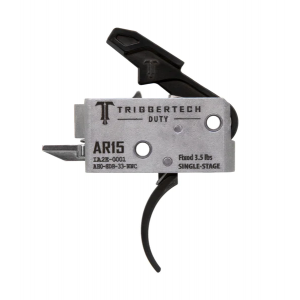 TriggerTech AR-15 Duty, Single-Stage, Traditional Curved, Trigger