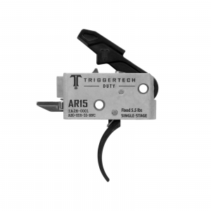 TriggerTech AR-15 Mil Spec, Single-Stage, Traditional Curved, Trigger