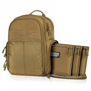 Savior Equipment S.E.M.A. Compact Pistol Backpack- Dark FDE