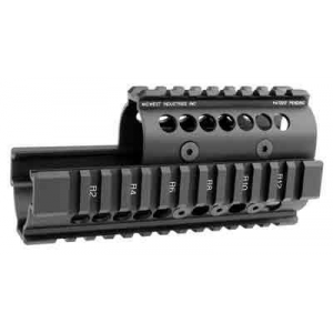 MIDWEST INDUSTRIES INC MIAK AK47/74 6061 Aluminum Black Hard Coat Anodized
