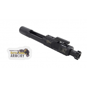 BHA Precision Complete M16 AR-15 5.56/300 K-SPEC Enhanced Dual Ejector Downvent Black Chrome Phosphate Bolt Carrier Group - BCG