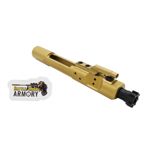 BHA Precision Complete M16 AR-15 5.56/300 Titanium Nitride Gold Bolt Carrier Group - BCG