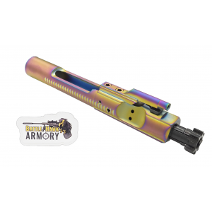 BHA Precision Complete M16 AR-15 5.56/300 Rainbow PVD Bolt Carrier Group - BCG