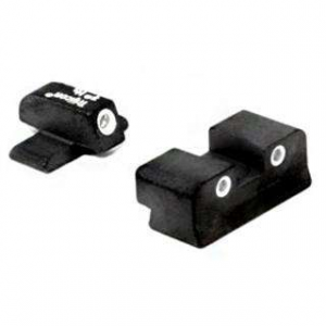 Trijicon 600448 Bright & Tough Night Sights  Sig P225,226,228,239,320 3 Dot Green w/White Outline Front  Green w/White Outline Rear Black (Not P938 Models)