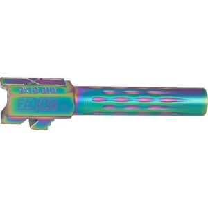 FAXON GLOCK 19 BARREL 9MM FLAME FLUTED NON THREADED CHAM