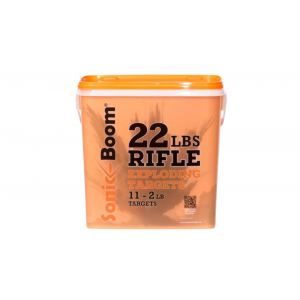 Sonic Boom 2 lb Exploding Rifle Target - 11 Pack