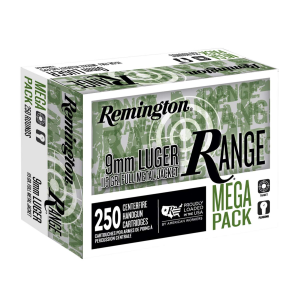 Remington Range Luger FMJ Ammo