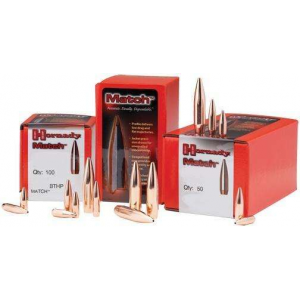 Hornady 22796 Match  .22 Cal .224 75 gr Boat Tail Hollow Point Match 600 Per Box