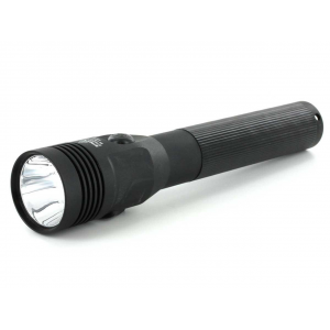 Streamlight 75432 Stinger LED HL 800/400/200 Lumens C4 LED Aluminum Black 3 Cell Sub-C NiMH 3.6V with 12V DC Smart Charger