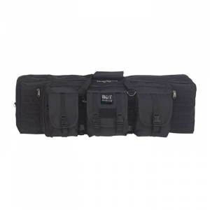 Bulldog BDT40-43B Tactical Single Rifle Case 43 Black Rifle