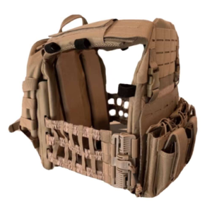 Guard Dog Security GUARD DOG BODY ARMOR CERBERUS PLATE CARRIER FDE ADJUSTABLE WITH MULTIPLE POUCHES - $83.19 at BattleHawk Armory