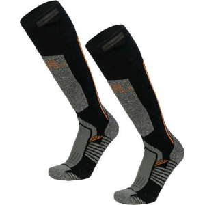 MOBILE WARMING MEN'S PRO MERINO HEATED SOCKS GRAY XLRG!