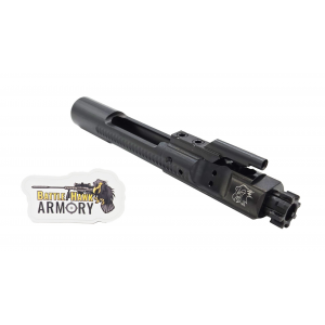 BHA Precision Complete M16 AR-15 5.56/300 Black Nitride C158 Logoed Bolt Carrier Group - BCG