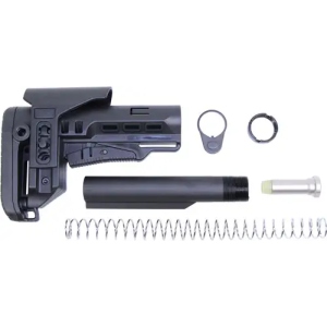 GUNTEC MULTI CAL COLLAPSIBLE STOCK SET W/ADJ CHEEK RISER