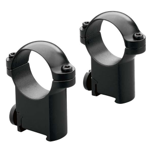 Leupold 49943 Ringmount Rings  Sako 1 Super High Black