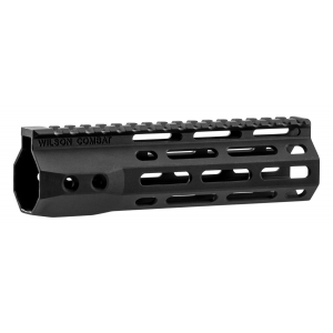 Wilson Combat TRMLOK7 M-LOK Rail  AR-15 Black Hardcoat Anodized 6005A-T5 Aluminum 7.30 M-LOK
