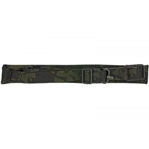 Blue Force Gear, Vickers 221 Sling, Padded, 2-To-1 Point Sling, Multicam Black, RED Swivel, Molded Acetal Adjuster