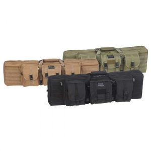Bulldog BDT40-37B Tactical Single Rifle Case 37 Black Rifle