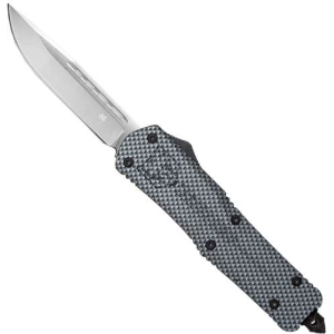 Cobratec Knives COBRATEC MEDIUM FS3 OTF CARBON FIBER 3 D2 DROP POINT - $48.42 at BattleHawk Armory