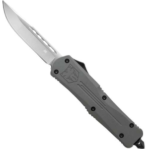 COBRATEC MEDIUM FS3 OTF GREY 3 D2 DROP POINT